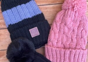 Gorros de lana gruesa